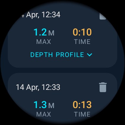DiveWatch screenshot 5